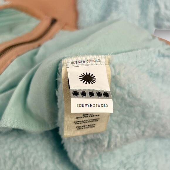 UGG Kadence Sherpa Full Zip Jacket in Crystal Lake Size Small - Picture 5 of 7